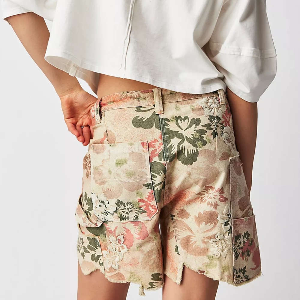 NWOTS RIPTIDE CANVAS SHORTS (S) - Picture 4 of 5